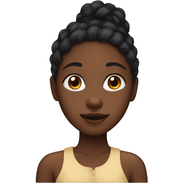 Black girl  emoji