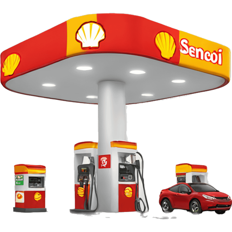 Shell fuel station emoji