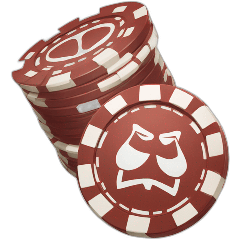 gambling chips emoji