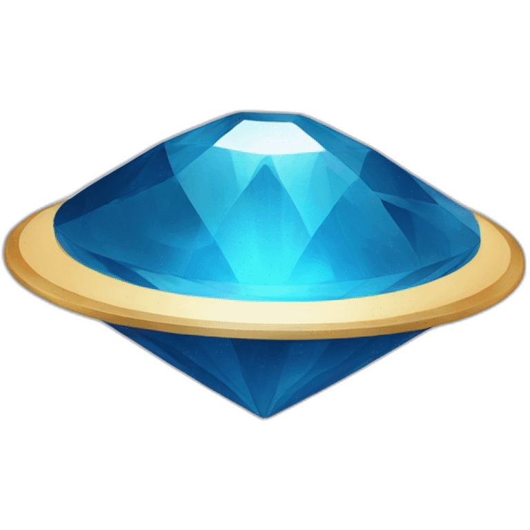 Saturn diamond emoji