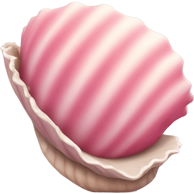 pink shell emoji