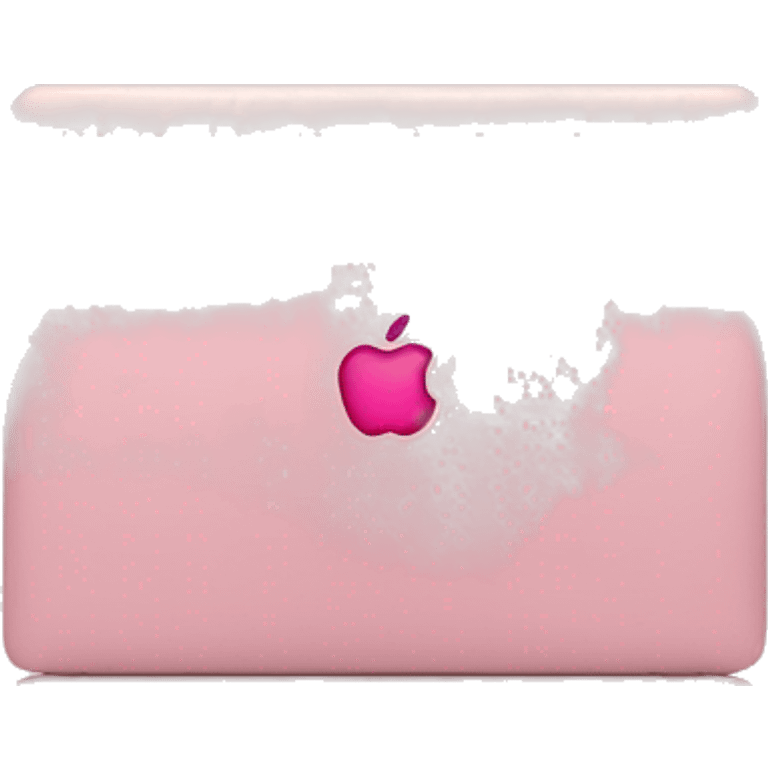 pink macbook emoji