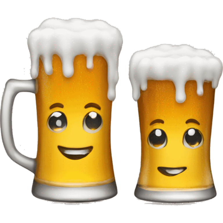 Beer and wedd emoji