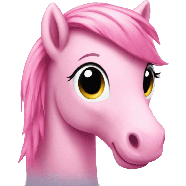 Little pink pony emoji