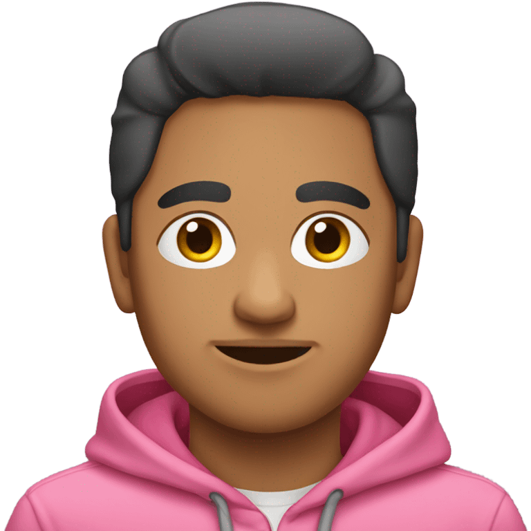 Mexican with a pink hoodie  emoji