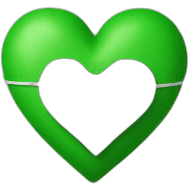 bandaged green heart emoji