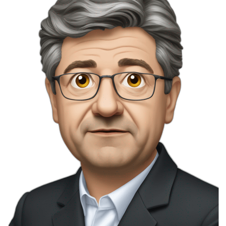 Mélenchon marse emoji