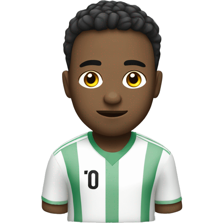 jugando futbol emoji