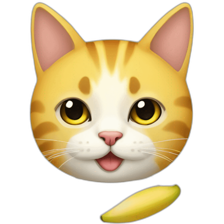 Cat banane emoji