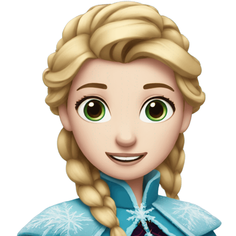 Anna frozen emoji