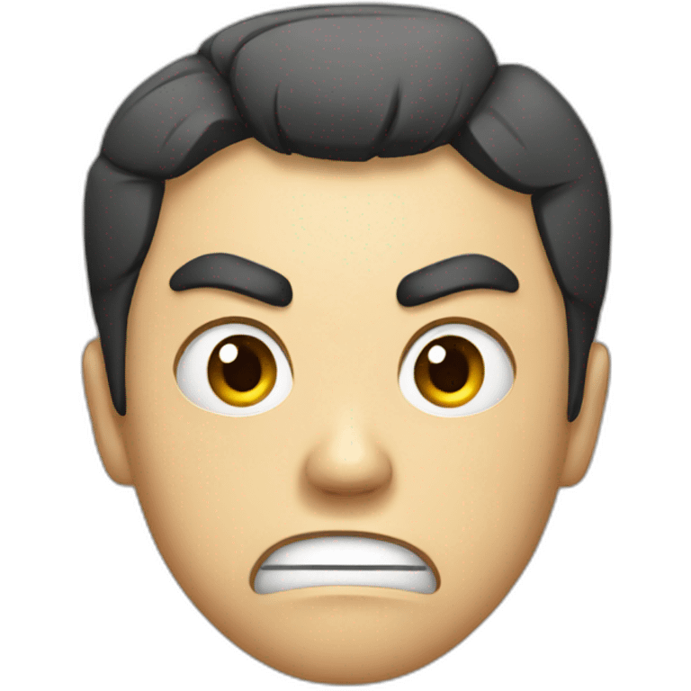 angry Korean  emoji