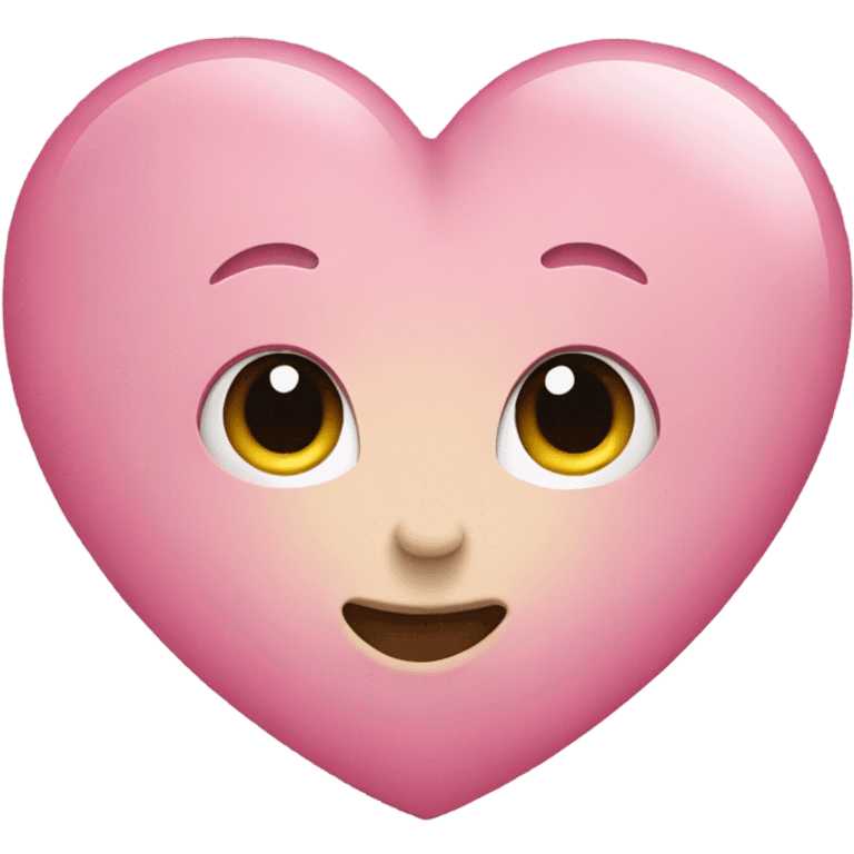 Cute heart emoji