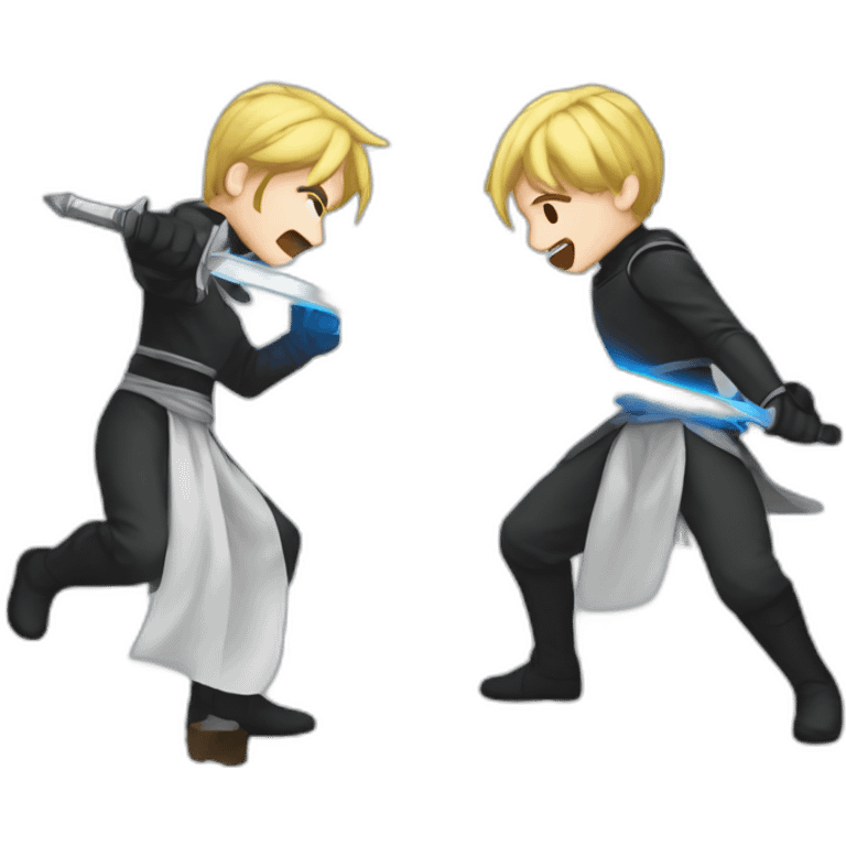 saber fight emoji