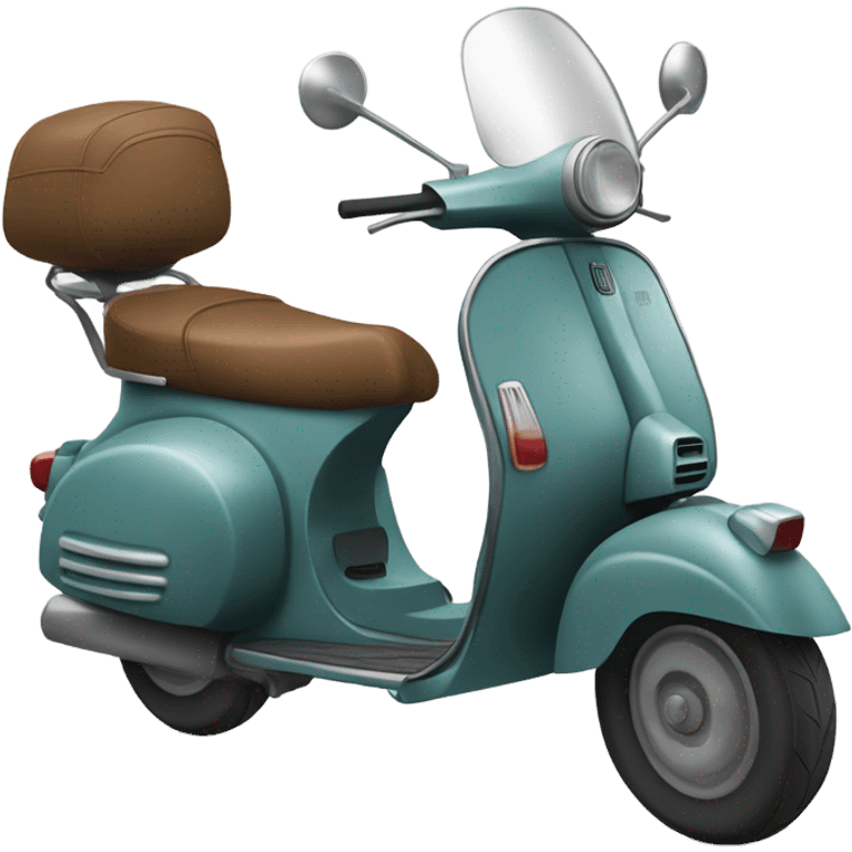 vespa rider emoji