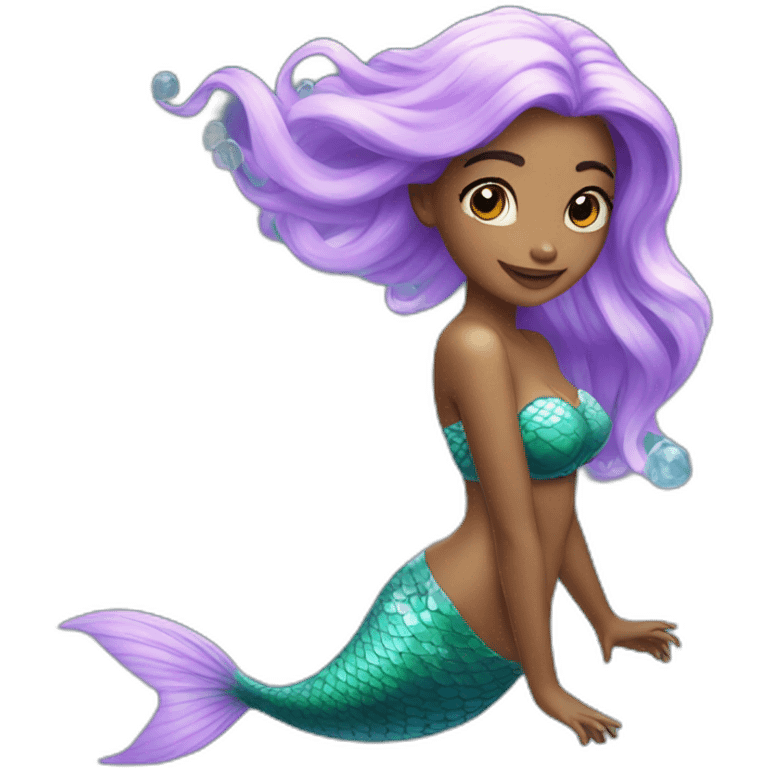 Magical mermaid emoji