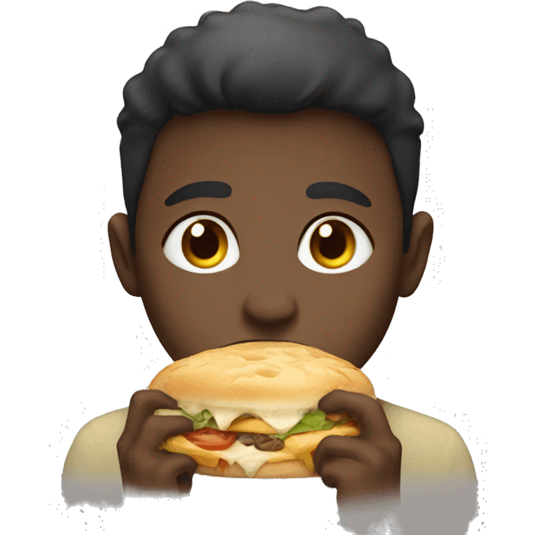 Hungry boy emoji