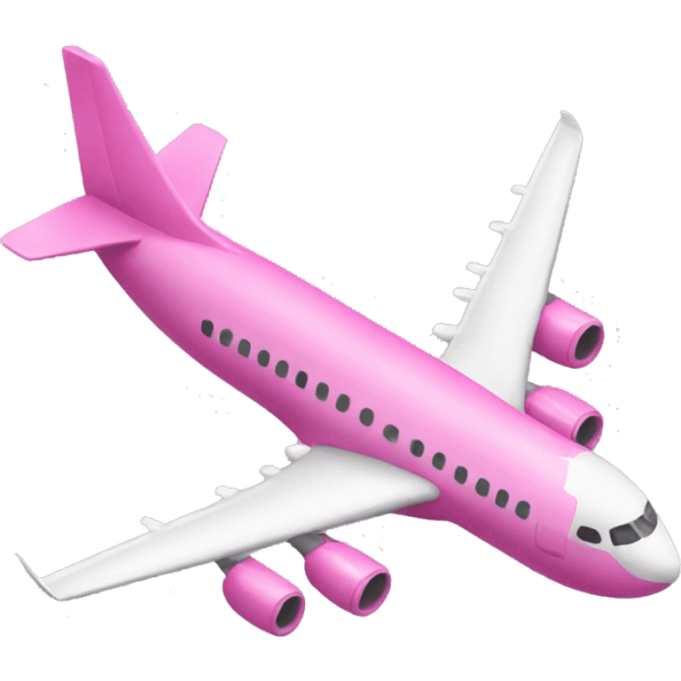 Pink airplane  emoji