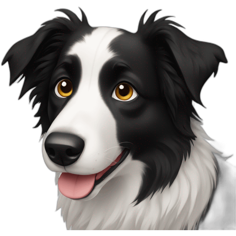 Border collie emoji