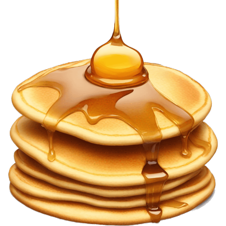 Pancakes with syrup  emoji