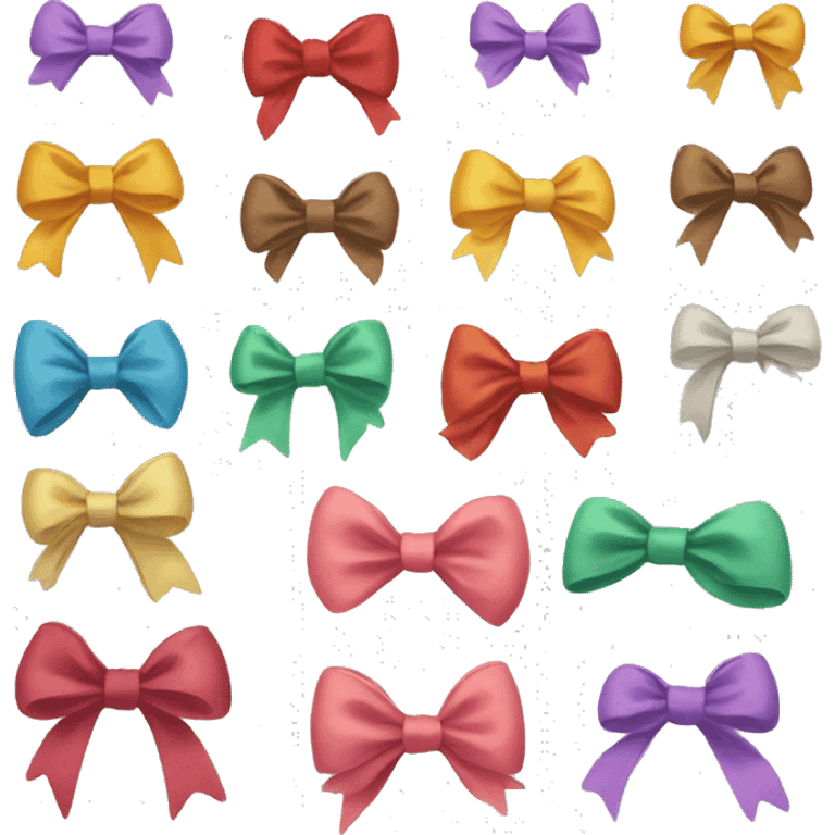 Bows emoji