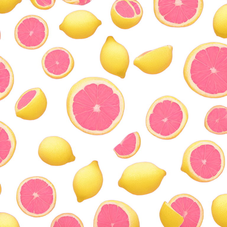 Pink lemonade emoji