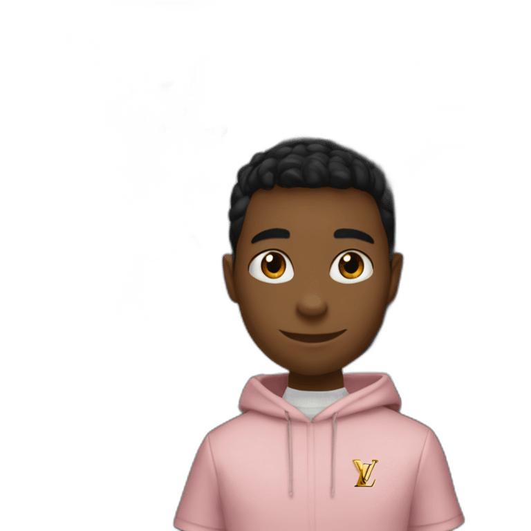 black Dragon wearing Louis Vuiton emoji