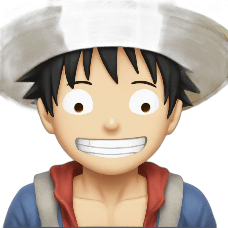 Luffy one piece emoji