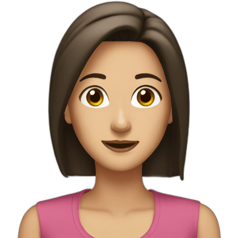 Rachel friends emoji