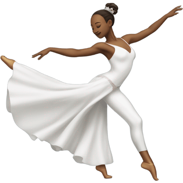 white dancer emoji