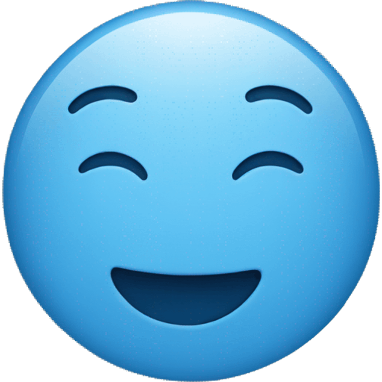 blue circle emoji