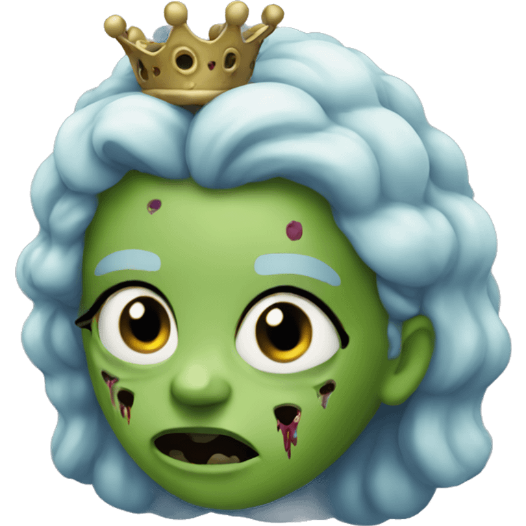 Queen zombie emoji