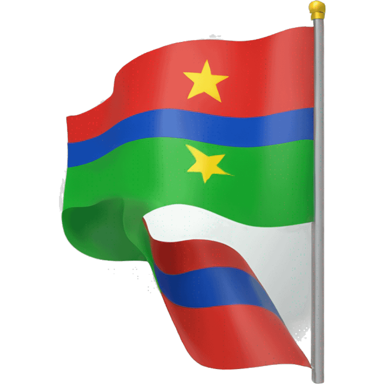 Daghestan flag emoji