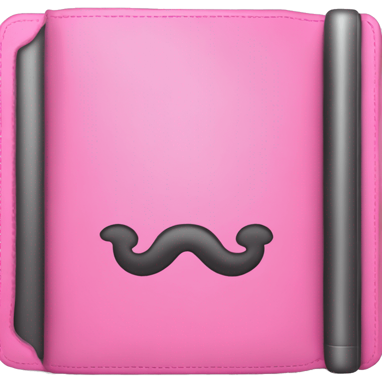 Pink kindle emoji