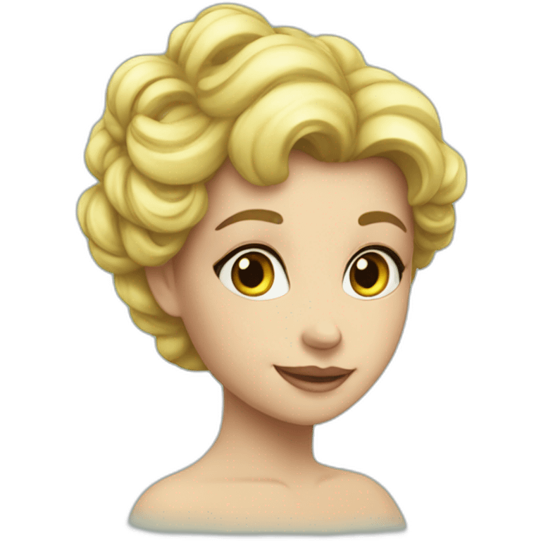 La petite sirène emoji