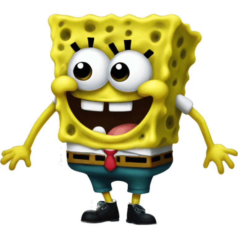 freaky spongebob  emoji