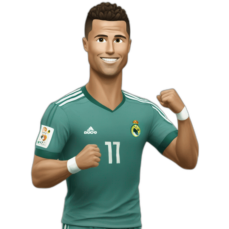 Ronaldo qui fait SUUUUUU emoji