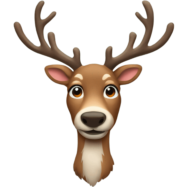 Reindeer emoji