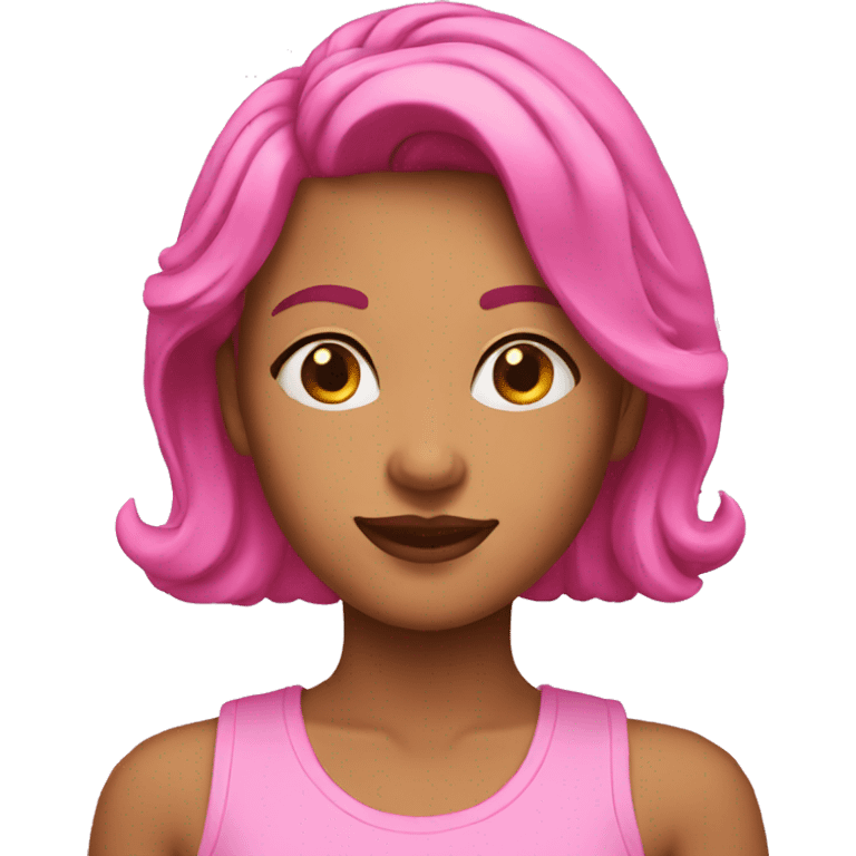 Nathalie pink emoji