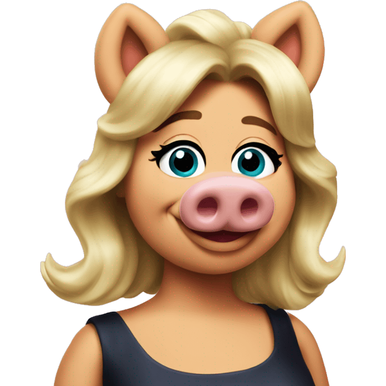 Miss piggy the muppets  emoji