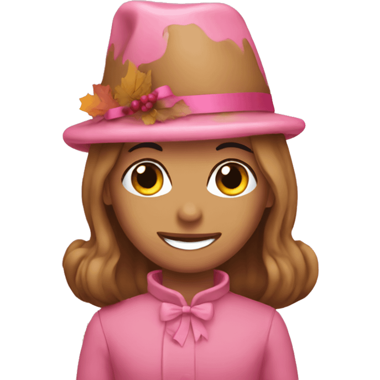 pink thanksgiving  emoji