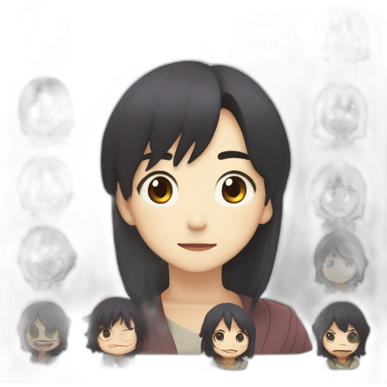 Studio ghibli mahito maki emoji