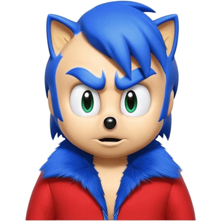 Donald trump as sonic emoji