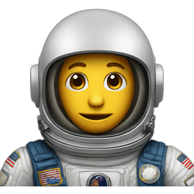 Eagle astronaut emoji