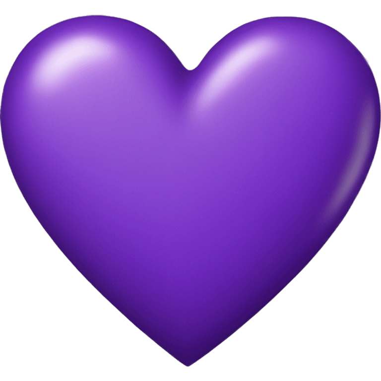 purple heart emoji