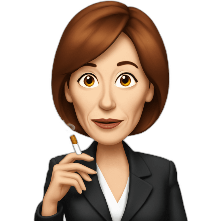 cristina fernandez de kirchner smoking emoji