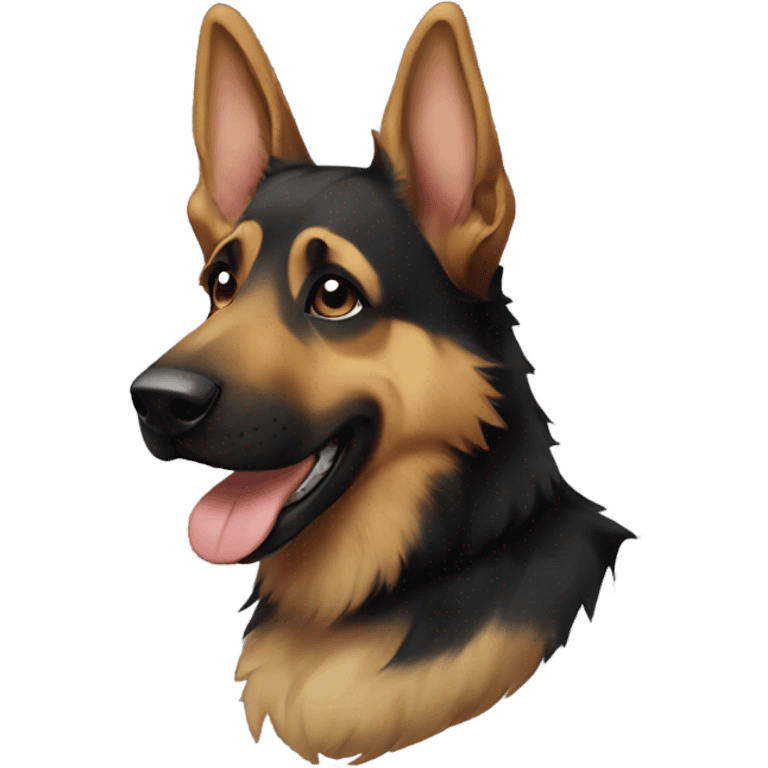 One piece with German Shepherd emoji