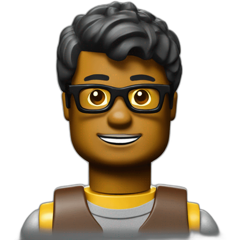 Lego minifigure emoji