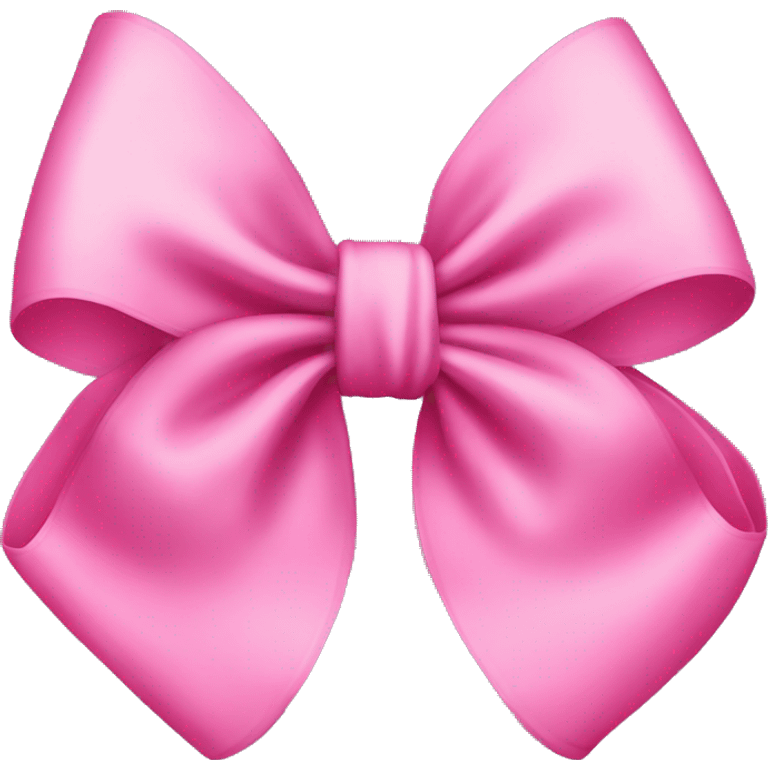 Pink bow emoji