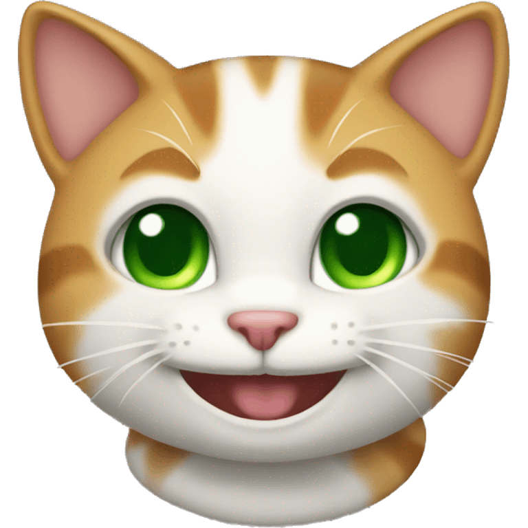 grinning cat emoji