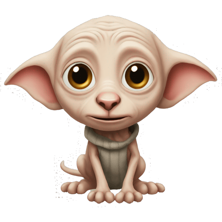 Dobby with sock emoji